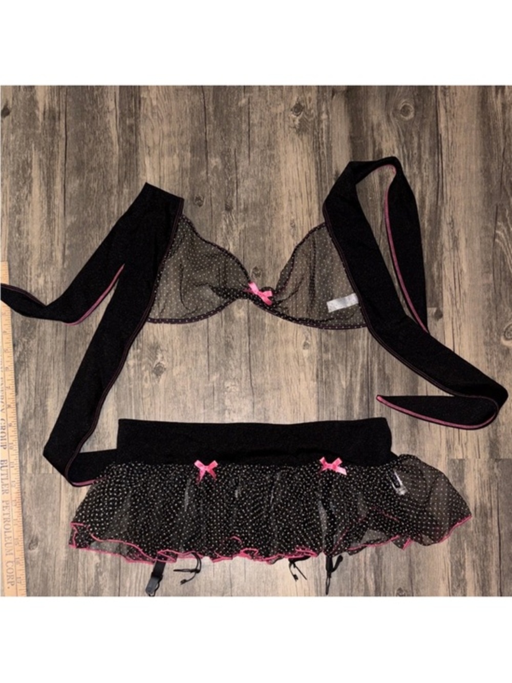 Y2K the luxe collection lingerie set - small
